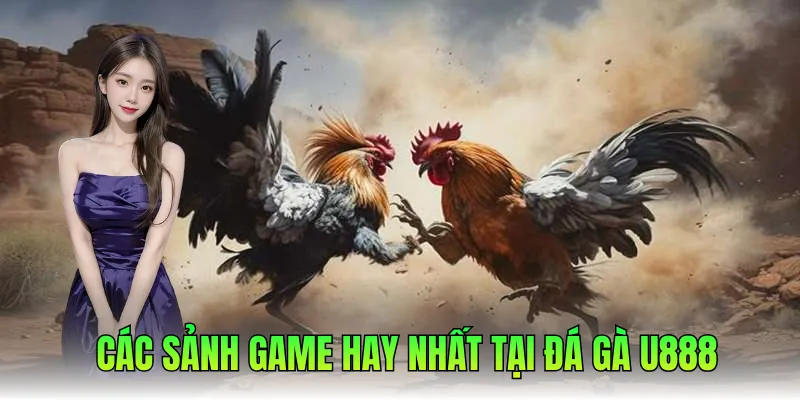 Tổng hợp các sảnh đá gà U888 hay nhất hiện nay