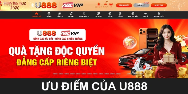Giới thiệu U888 những ưu điểm nổi bật