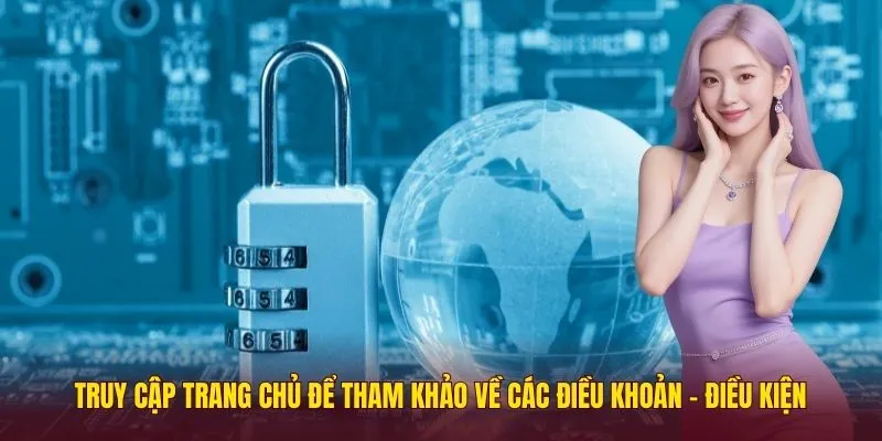 Truy cập trang chủ để tham khảo về các điều khoản - điều kiện 