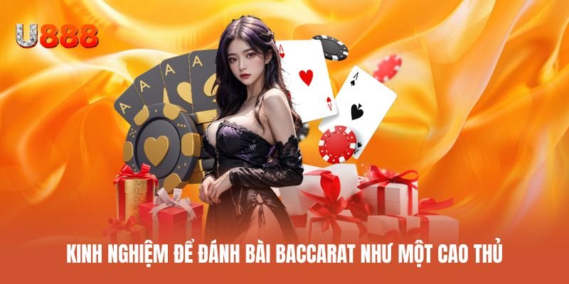 Kinh nghiệm đặt cược Baccarat như cao thủ chuyên nghiệp